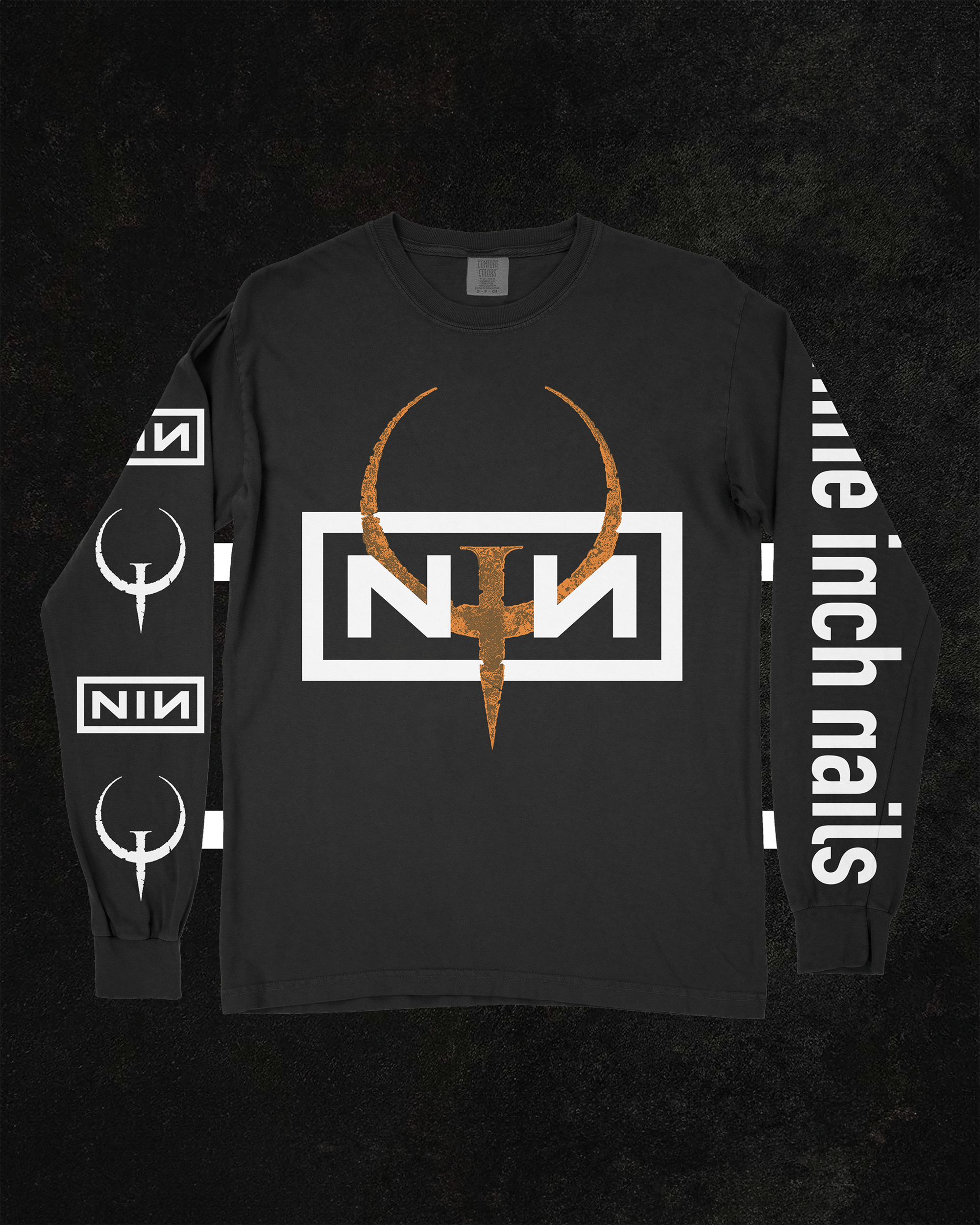 Nine Inch Nails×COMOLI TEE L/S COMOLI & BIOTOP × Nine Inch Nails 限定コラボアイテムが国内10